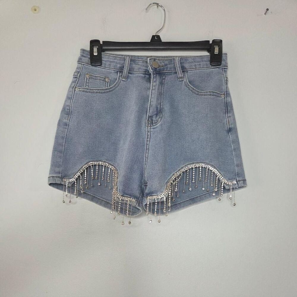 Fashion-nova Women's Blue Shorts